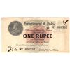 Image 1 : about UNcirculated One Rupee Note of King George of 1917 of A. C. McWatters