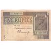 Image 1 : King George V 5 Rupees of British India