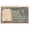 Image 1 : One Rupee W Prefix A Inset of King George VI