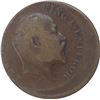 Image 2 : Error Copper One Quarter Anna Coin of King Edward VII of Calcutta Mint of 1908.