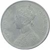 Image 2 : Error Silver One Rupee Coin of Victoria Queen.