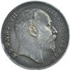 Image 1 : Error Silver One Rupee Coin of King Edward VII.