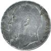 Image 2 : Error Silver One Rupee Coin of King Edward VII.