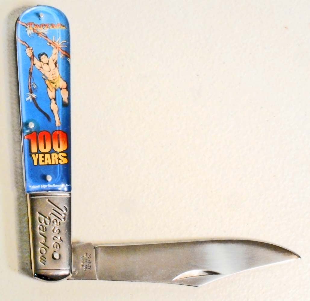 MASTER BARLOW TARZAN NOVELTY FOLDING KNIFE