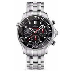 Omega Seamaster Diver 300 M Co-Axial Chronograph  Men Watch