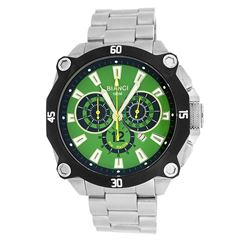 Roberto Bianci Men's Pro Racing Chronograph Watch With Green Face-7101M