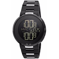 Gucci 114 I-  Multifunction PVD Digital  Men Watch