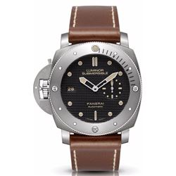 Panerai Luminor 1950 Submerible Left-Handed 3 Days Titanium  Men Watch