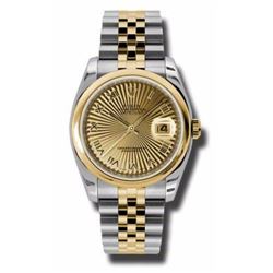 Rolex Datejust 36 Steel &Amp; Yellow Gold  Men Watch