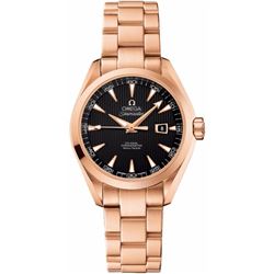 Omega Seamaster Aqua Terra Automatic Chronometer 34Mm  Women Watch