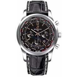 Breitling Transocean Chronograph Unitime Pilot  Men Watch