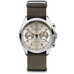 Hamilton Khaki Aviation Pilot Pioneer Auto Chrono  Men Watch