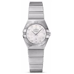 Omega Constellation Brushed Quartz 24Mm  Women Watch