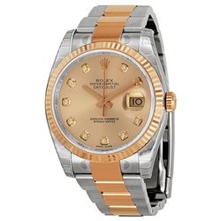 Rolex Datejust 36 Steel &Amp; Everose Gold  Women Watch