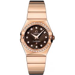 Omega Constellation Polished Quartz 27Mm  Women Watch