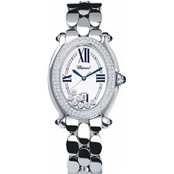 Chopard Happy Sport Oval 7 Floating Diamonds  Women Watch