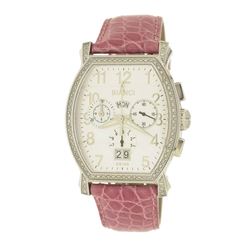 Roberto Bianci Classic Strap Diamond Watch With Chronograph And Day And Date -1861DIA