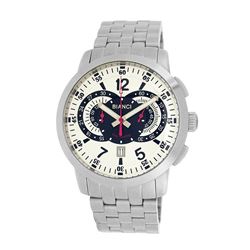 Roberto Bianci Men's Pro Racing Chronograph Watch With White Face-7096M