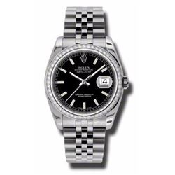 Rolex Datejust 36 White Gold &Amp; Diamonds  Men Watch