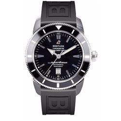 Breitling Superocean Heritage 46 Black On Rubber  Men Watch