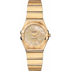 Omega Constellation Brushed Quartz 24Mm  Women Watch