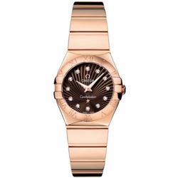 Omega Constellation Polished Quartz 24Mm  Women Watch