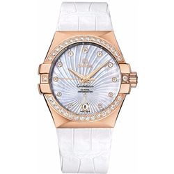 Omega Constellation Brushed Chronometer 27Mm  Women Watch