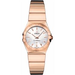 Omega Constellation Polished Quartz 24Mm  Women Watch