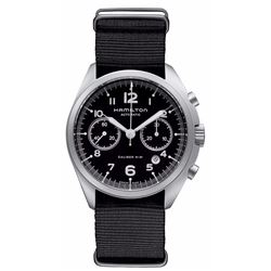 Hamilton Khaki Aviation Pilot Pioneer Auto Chrono  Men Watch