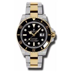 Rolex Submariner  Date 40Mm Steel &Amp; Gold Diamond  Men Watch