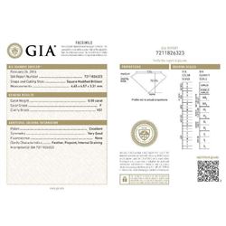 GIA/Princess/F/VS1/0.55Ct