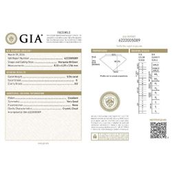 GIA/Marquee/G/SI2/0.54Ct