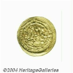 Ikhshidids. Gold Dinar of Abu al-Qasim Ungur,