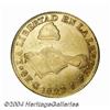 Image 1 : Republic. Gold 8 Escudos 1853-Go-PF, KM383.7,