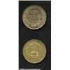 Image 2 : Republic. Gold 5 Venezolanos 1875, Y17, nice