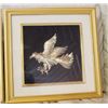 Image 2 : Indonesian Silver & 24K Gold Garuda Sculpture in Gilt Frame