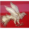 Image 8 : Indonesian Silver & 24K Gold Garuda Sculpture in Gilt Frame