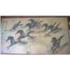 Image 1 : Old Japanese Water Color Signed by Artist 35"