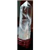 Image 1 : Quartz Terminating Crystal Specimen w. Stand 10"