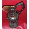 Image 5 : Old Italian Bronze Ewer Pitcher w. Platter 16", 18-lbs