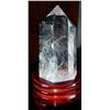 Image 1 : Quartz Terminating Crystal Specimen w. Stand 6"