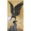 Image 1 : Authentic French Falcon Bronze Signed by Jules Moigniez (1835 - 1894)