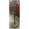 Image 2 : Rare Bronze & Copper Cigar Stand w. Handle 30" Tall