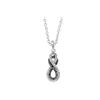 Image 1 : WG BLACK / WHITE DIAMOND PENDANT (#7783D-BLK)