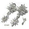 Image 1 : Sterling Silver-CZ Clip Dangling Ear