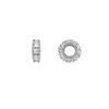 Image 1 : SILVER DIAMOND BIRTHSTONE WHEEL (#9D)