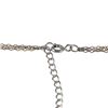 Image 1 : Tri Color Sterling Silver Chain 16&Quot; 2&Quot;