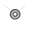 Image 1 : SS BLACK DIAMOND PENDANT (#7803D-BLK)