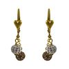 Image 1 : Gold Filled Crystal Earrings