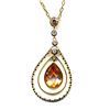 Image 1 : Vermeil -CZ Pendant